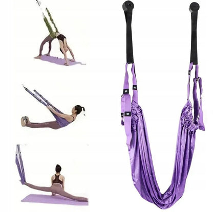 Elastingas hamakas oro jogai, jogai, pilatesui ir gimnastikai