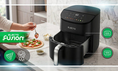 Electo Crunchie orkaitė-gruzdintuvė, 8.5L, 3000W, dvigubas kaitinimas