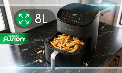 Electo Crunchie orkaitė-gruzdintuvė, 8.5L, 3000W, dvigubas kaitinimas