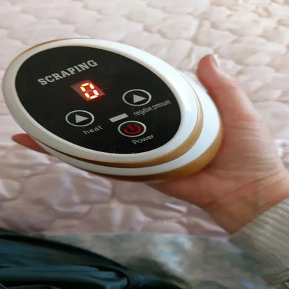 Elektrinė kiniška taurė nuo celiulito, kūno masažuoklis