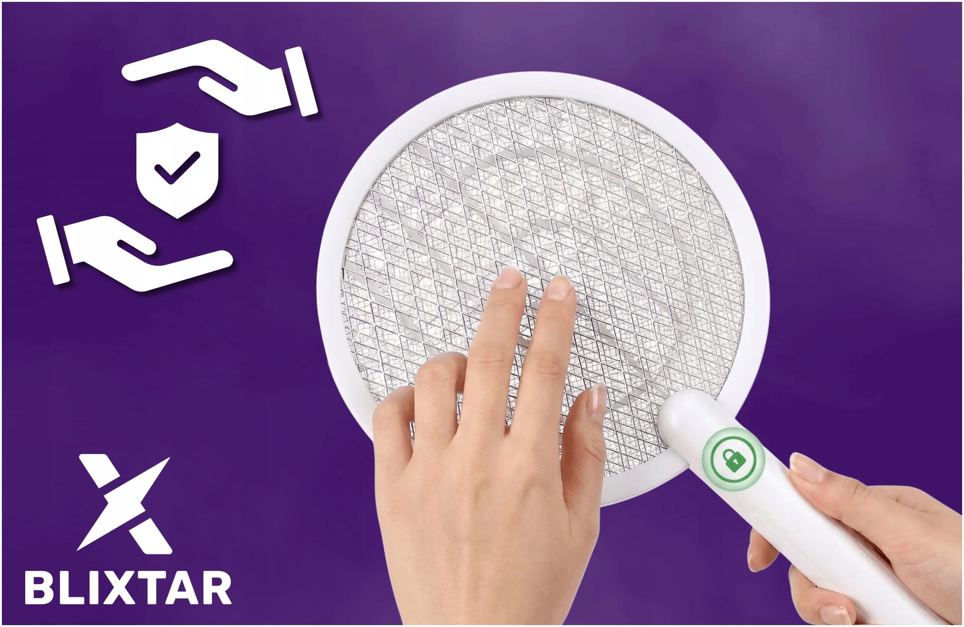 Elektrinė musgaudė nuo uodų ir vabzdžių, 2 viename LED spąstai