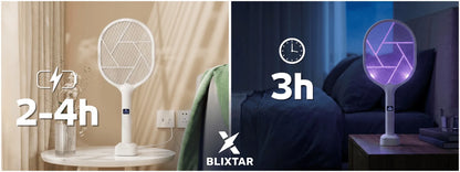 Elektrinė musmušė nuo uodų ir vabzdžių 2in1 LED vabzdžių gaudyklė
