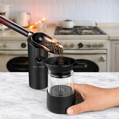 Elektrinis druskos ir pipirų malūnėlių rinkinys BLOW, USB-C, 2 vnt.