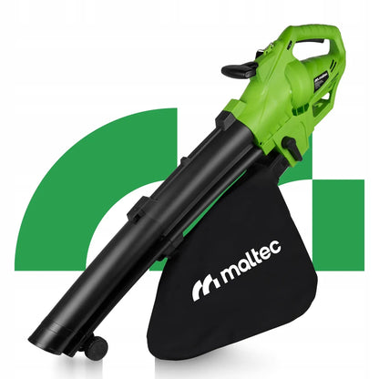 Elektrinis lapų pūstuvas Maltec MasterBlow3500W, lapų siurblys ir smulkintuvas 3500W, 270 km/val.