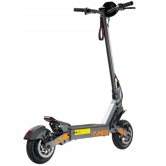 Elektrinis paspirtukas Kukirin G2 48V 15.6Ah 1200W 45 km/h visureigis + dovana