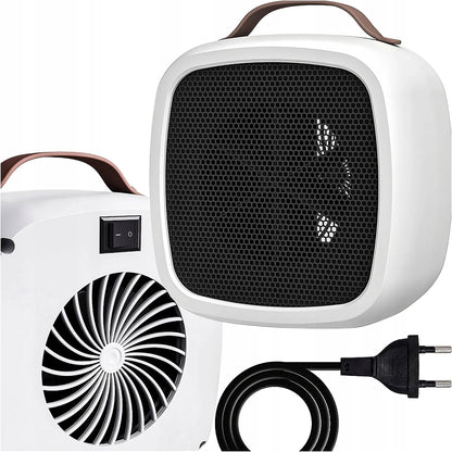 Elektrinis šildytuvas ventiliatorinis mini 500W baltas