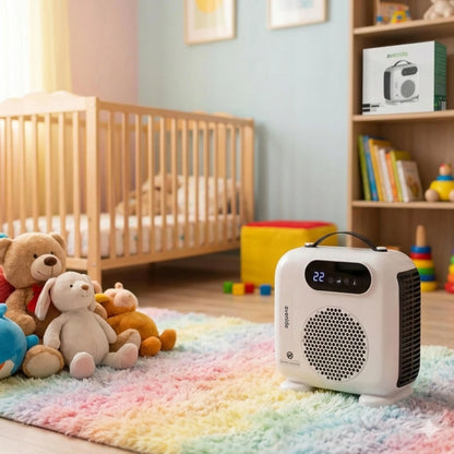 Elektrinis šildytuvas ventiliatorius 2000W su nuotolinio valdymo pulteliu Avenido AV7757W