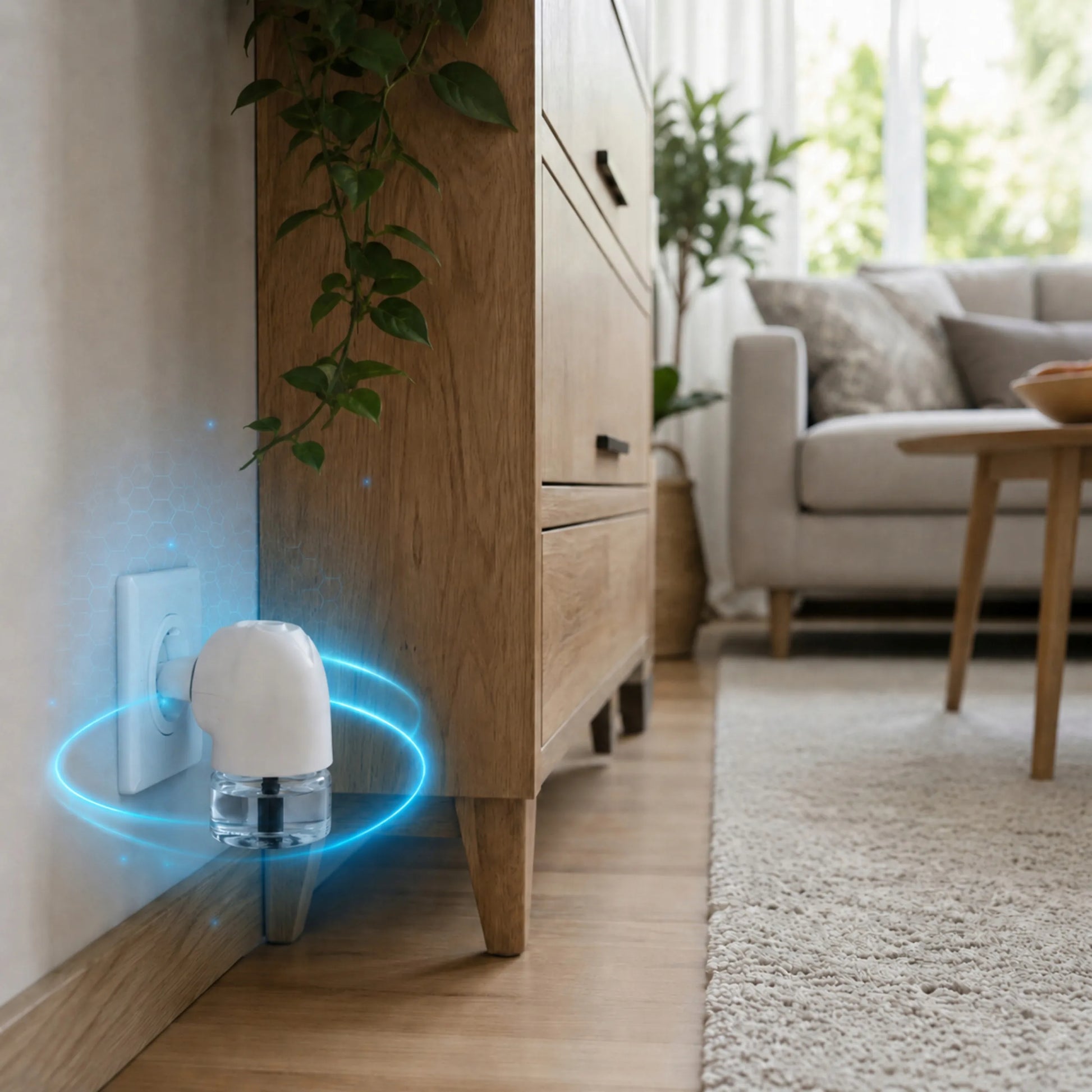 Elektrinis uodų, musių ir kandžių repelentas į kištukinį lizdą E-SHIELD NO PEST 30 ml, 30 naktų
