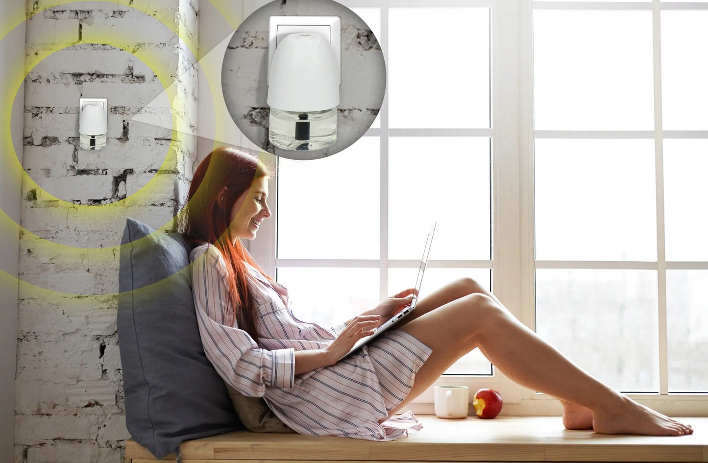 Elektrinis uodų, musių ir kandžių repelentas į kištukinį lizdą E-SHIELD NO PEST 30 ml, 30 naktų