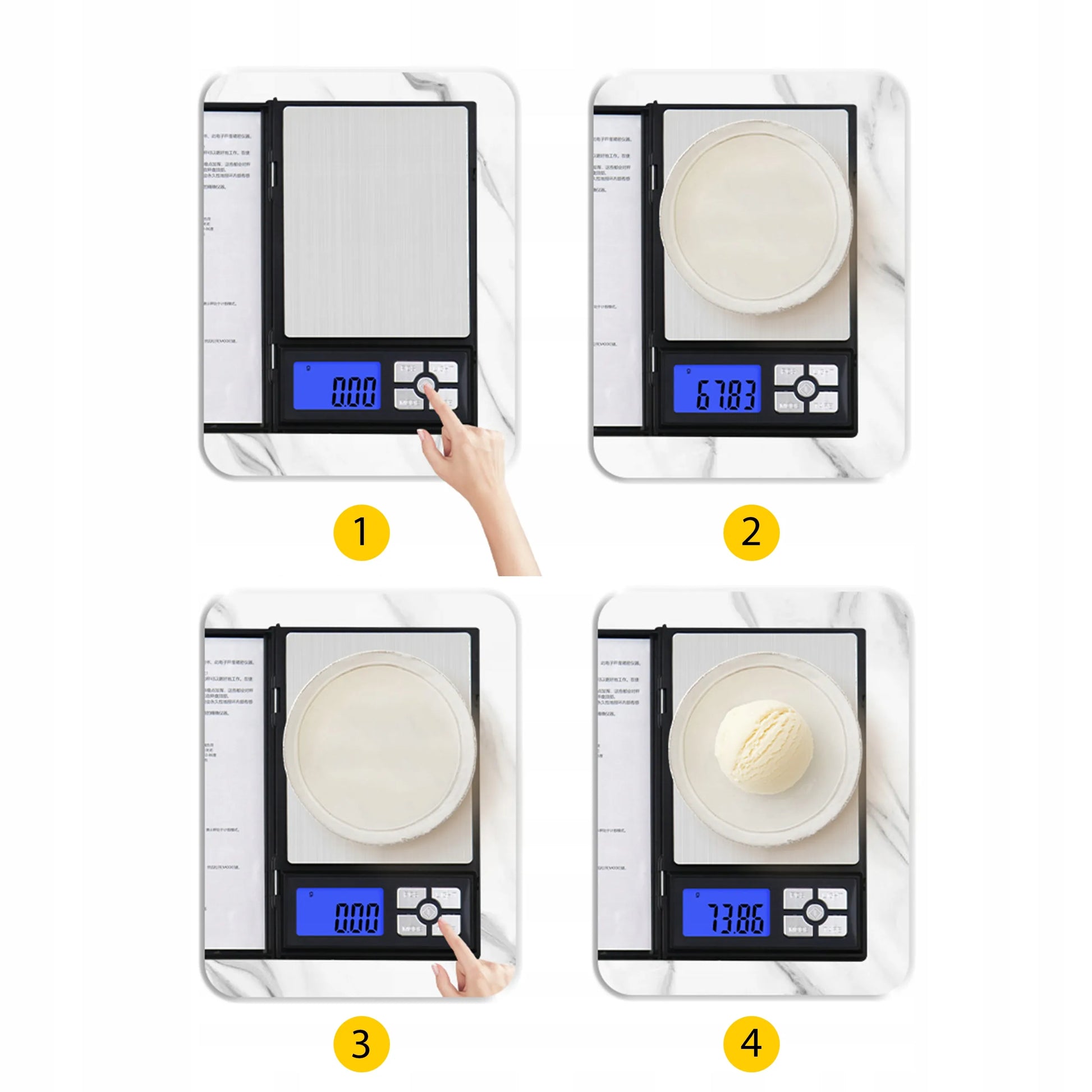 ELEKTRONINĖ JUVELYRINĖ SVARSTYKLĖ 0,01–500 g, LCD, TIKSLUMAS 0,01 g, PRECIZINĖ
