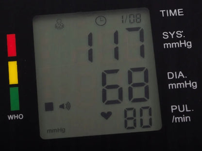 Elektroninis žastinis kraujospūdžio matuoklis Verk su LCD ekranu