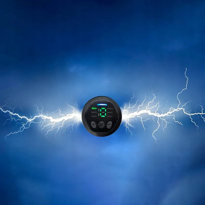 EMS pilvo raumenų elektrostimuliatorius, 6 režimų liekninantis diržas su ilgintuvu