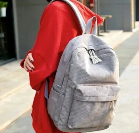 Erdvi ir stilinga miesto kuprinė iš kordinio audinio EdiBazzar