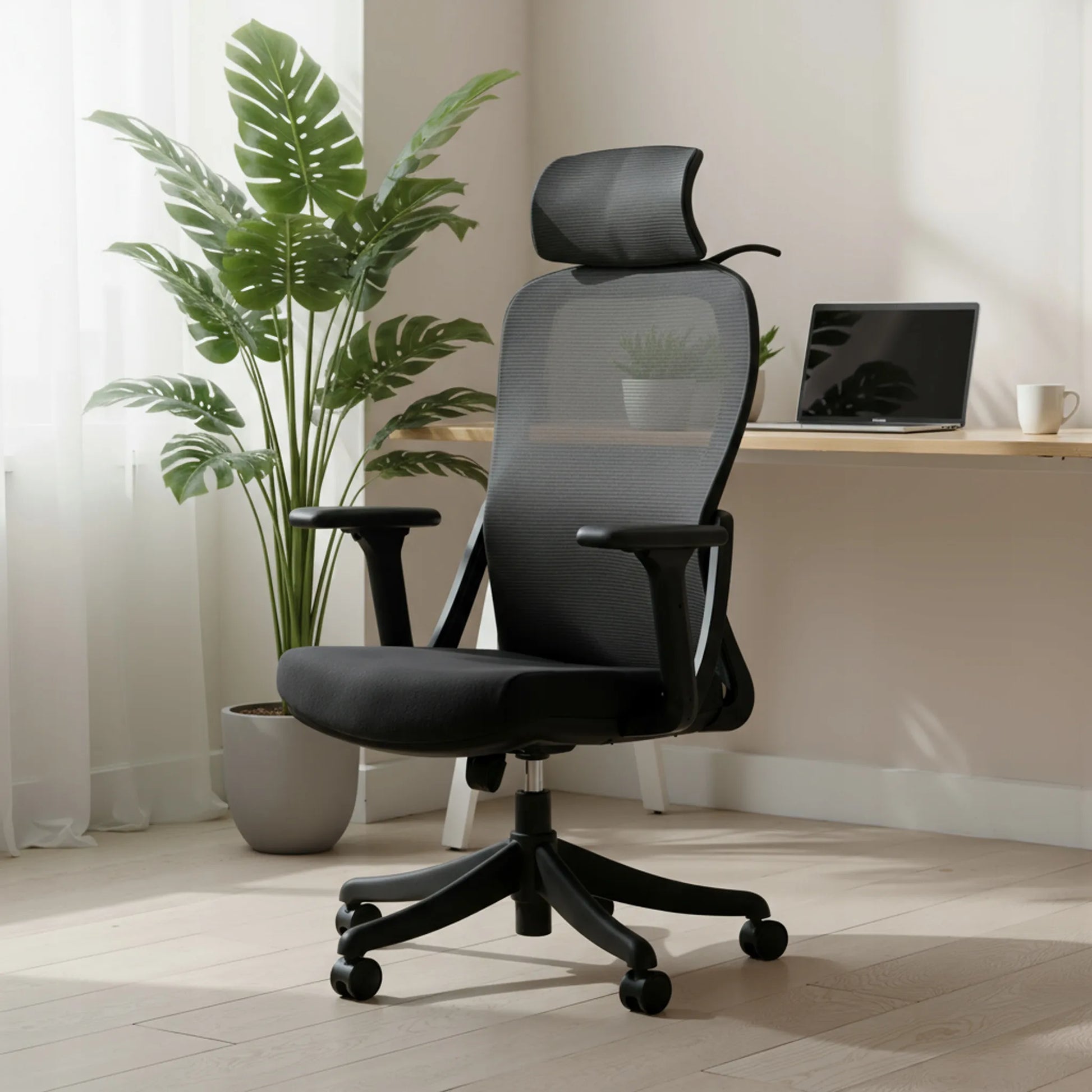 Ergonominė biuro kėdė Boste - patogi, reguliuojama, sukamoji