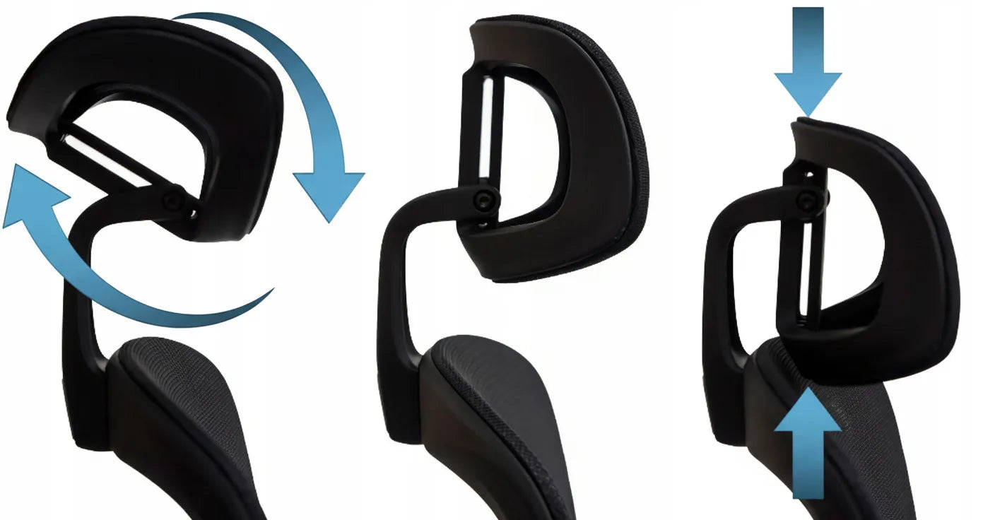 Ergonominė biuro kėdė GIOSEDIO FXA004 su reguliuojamais porankiais, atitinkanti saugos reikalavimus