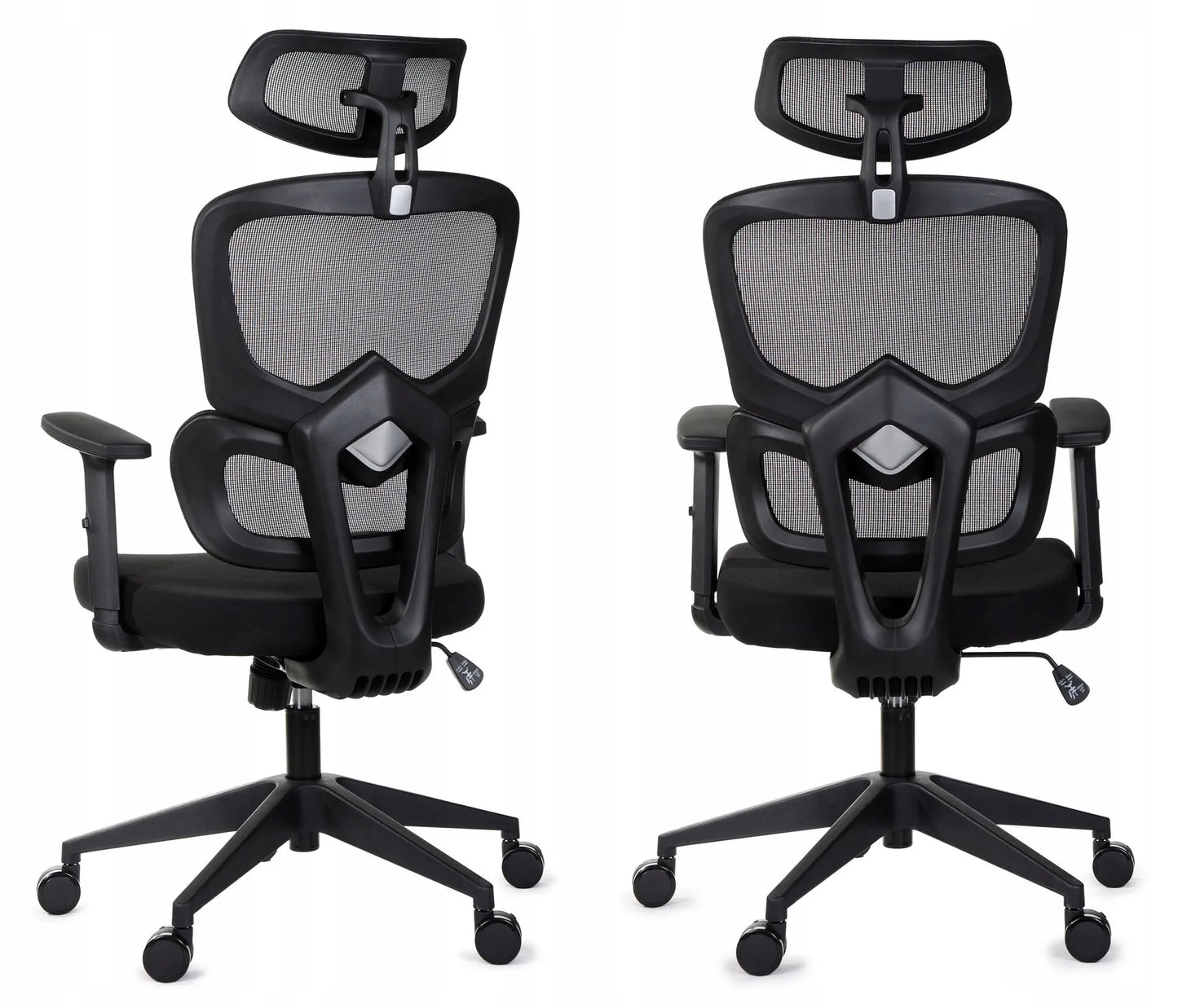 Ergonominė biuro kėdė GIOSEDIO FXA004 su reguliuojamais porankiais, atitinkanti saugos reikalavimus