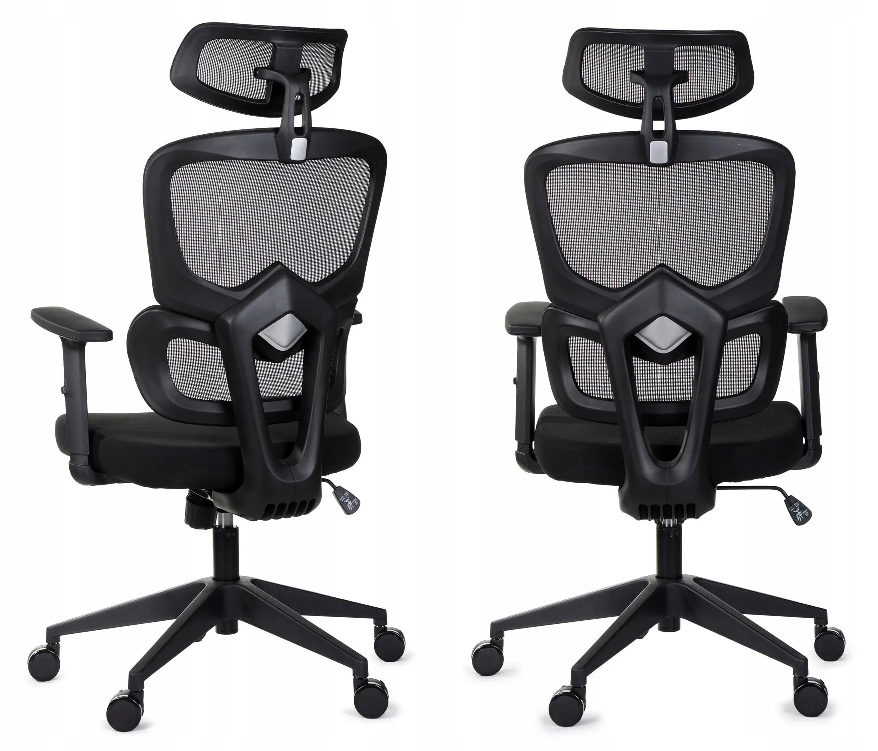Ergonominė biuro kėdė GIOSEDIO FXA004 su reguliuojamais porankiais, atitinkanti saugos reikalavimus