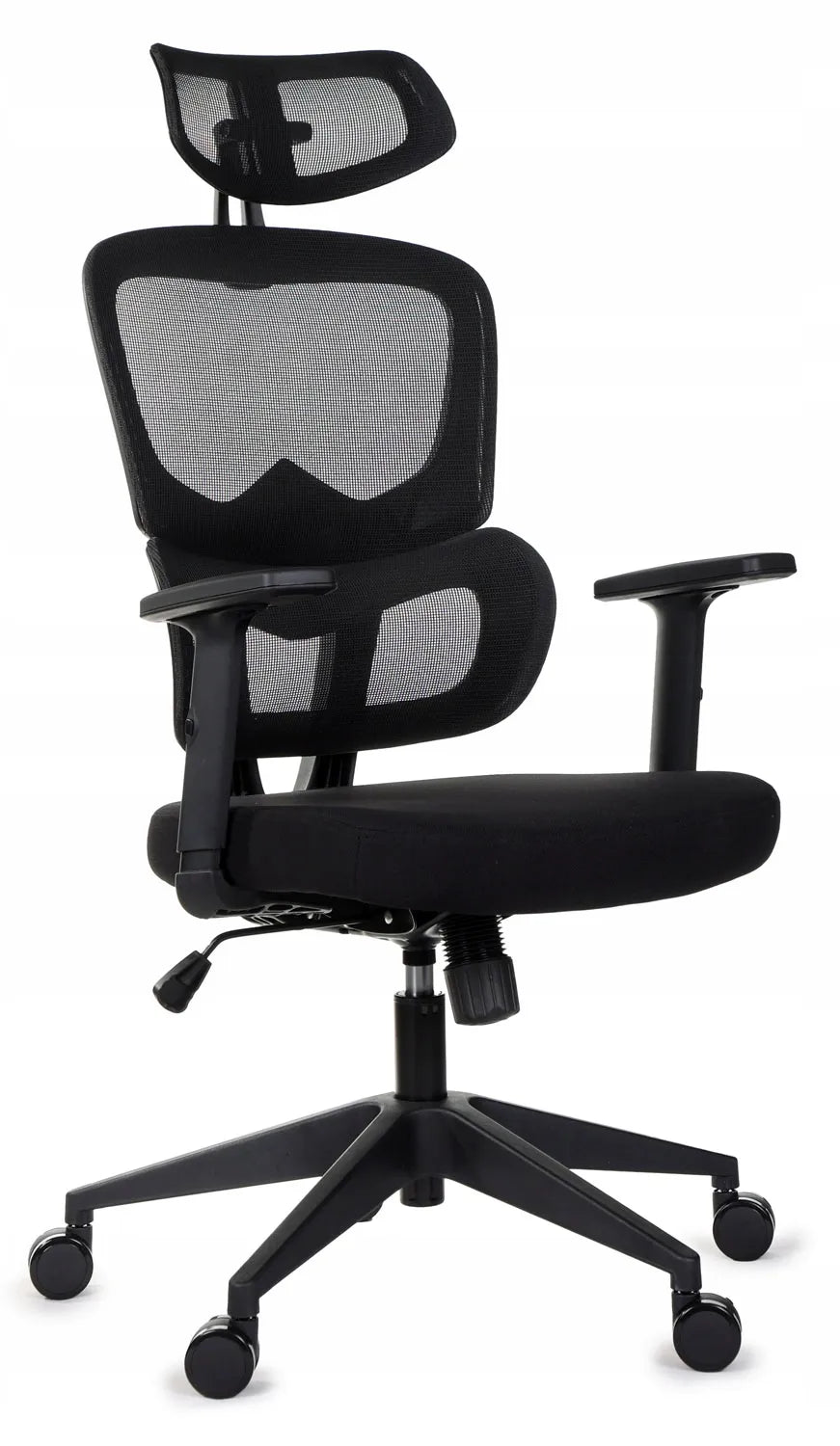 Ergonominė biuro kėdė GIOSEDIO FXA004 su reguliuojamais porankiais, atitinkanti saugos reikalavimus
