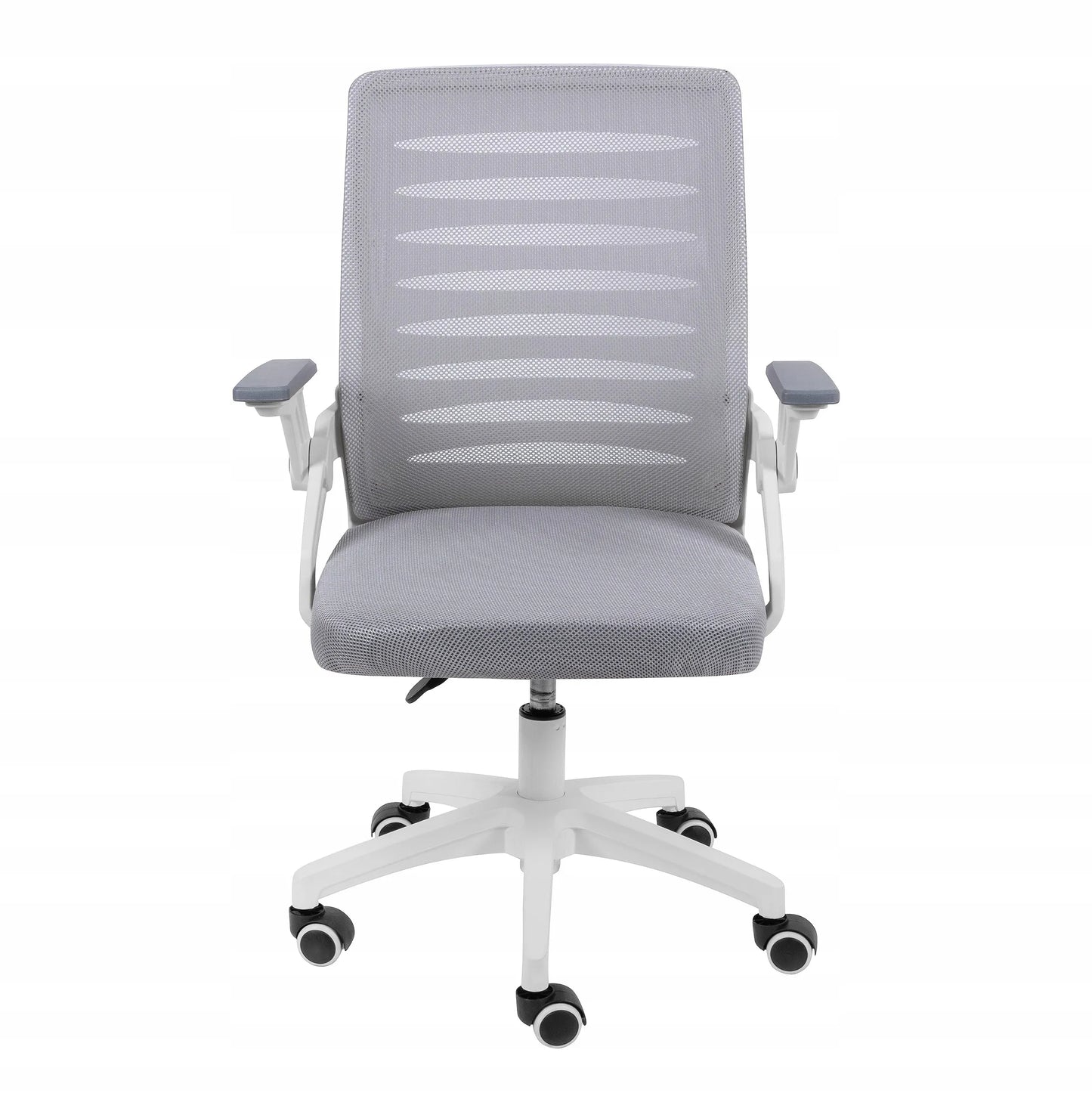 Ergonominė biuro kėdė KRAKEN Kredo su ratukais ir reguliavimu, pilka