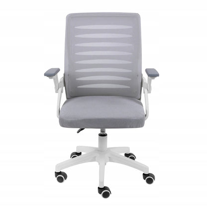 Ergonominė biuro kėdė KRAKEN Kredo su ratukais ir reguliavimu, pilka