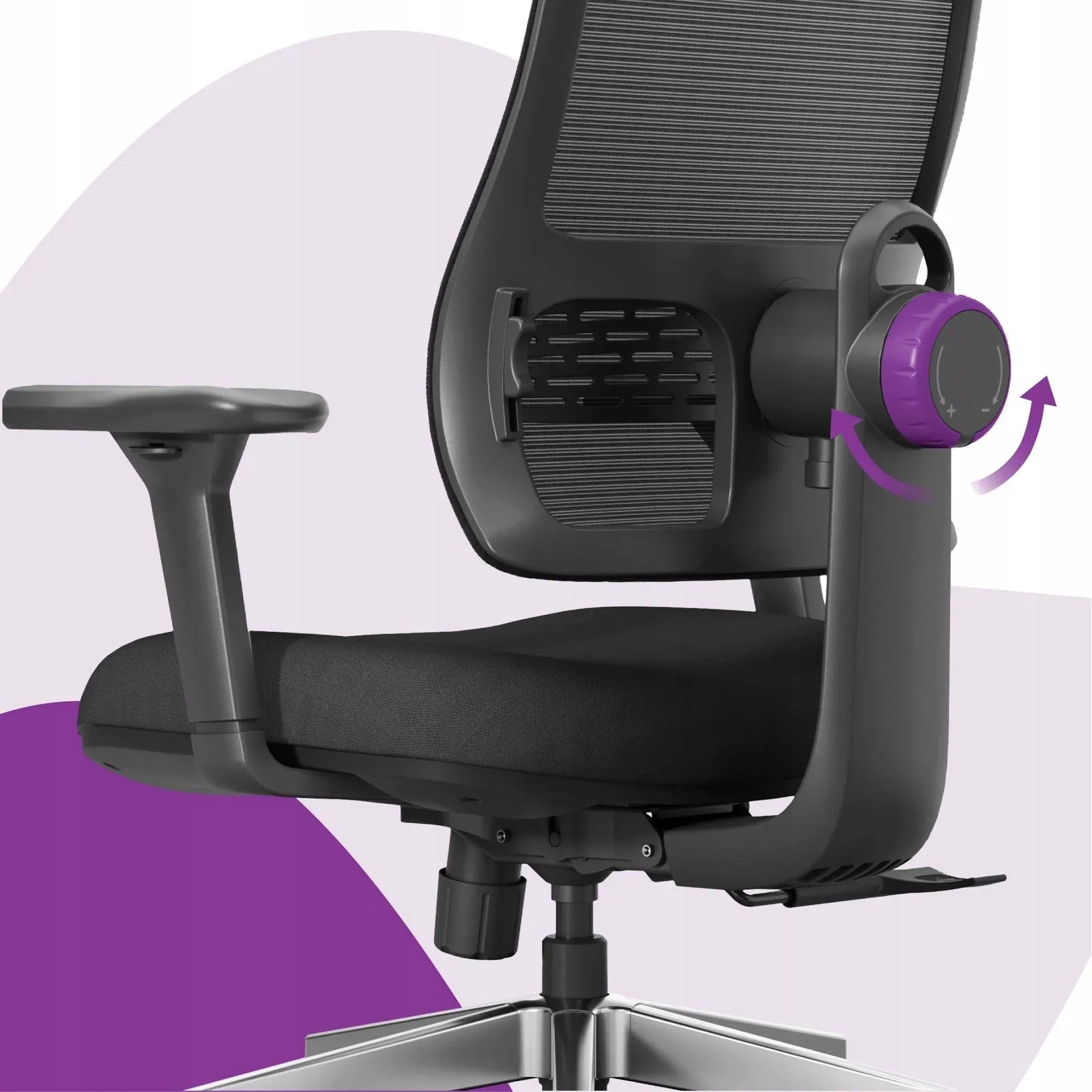 Ergonominė biuro kėdė Spacetronik Lumbo su reguliavimo funkcijomis, 136 kg