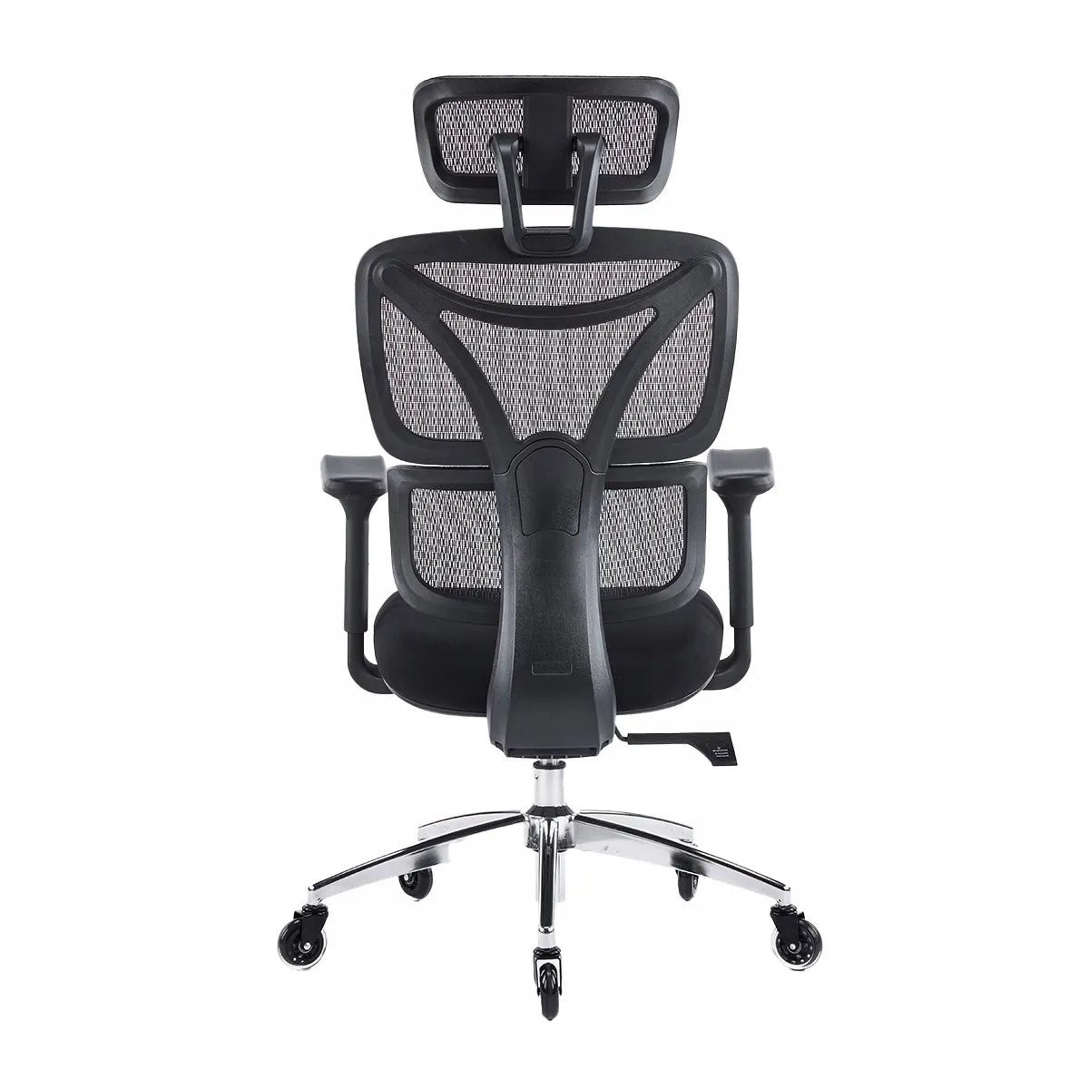Ergonominė biuro kėdė Spacetronik Nero, pasukama, iki 150 kg, reguliuojama