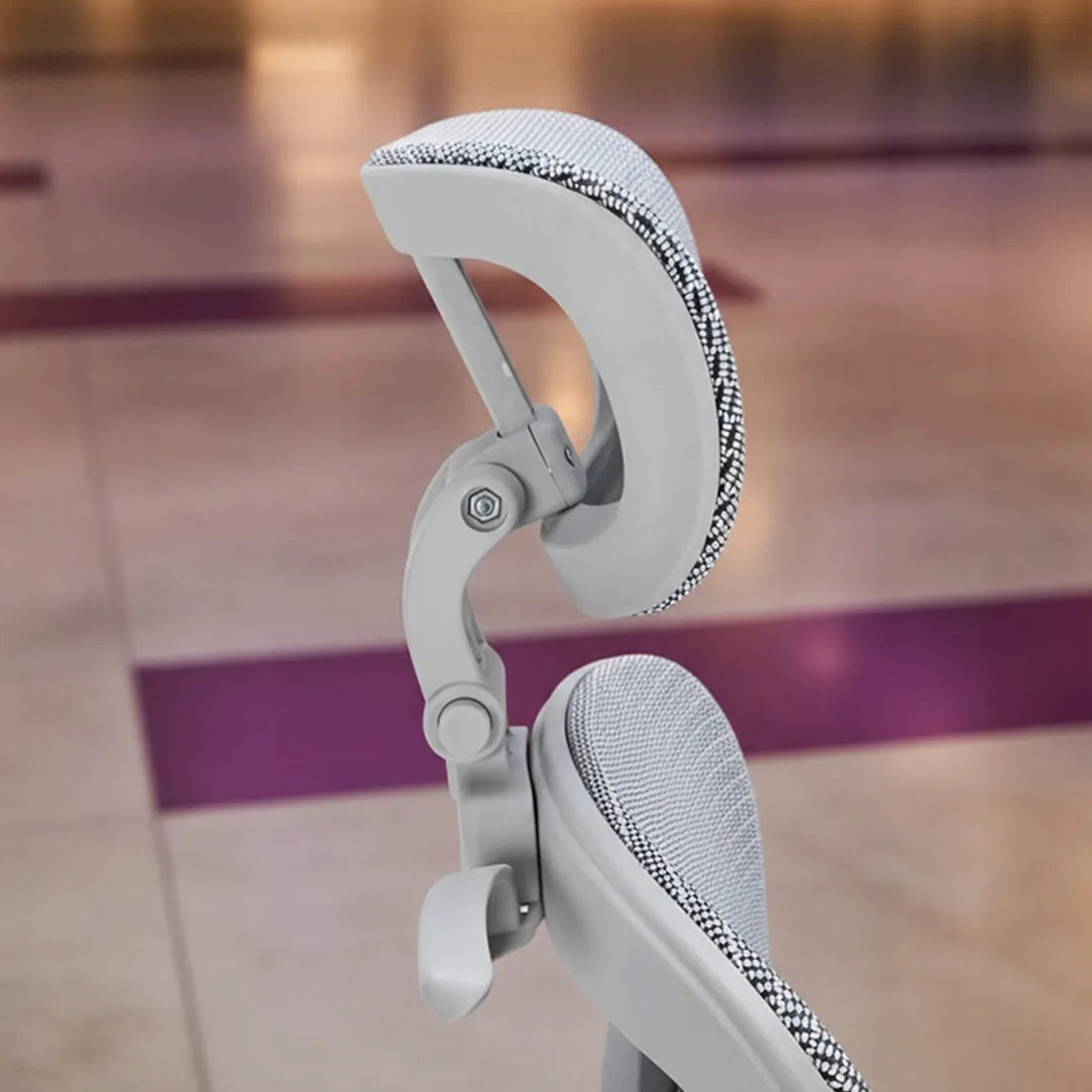 Ergonominė biuro kėdė Spacetronik Springo, pilka, su tinkleliu, reguliuojama