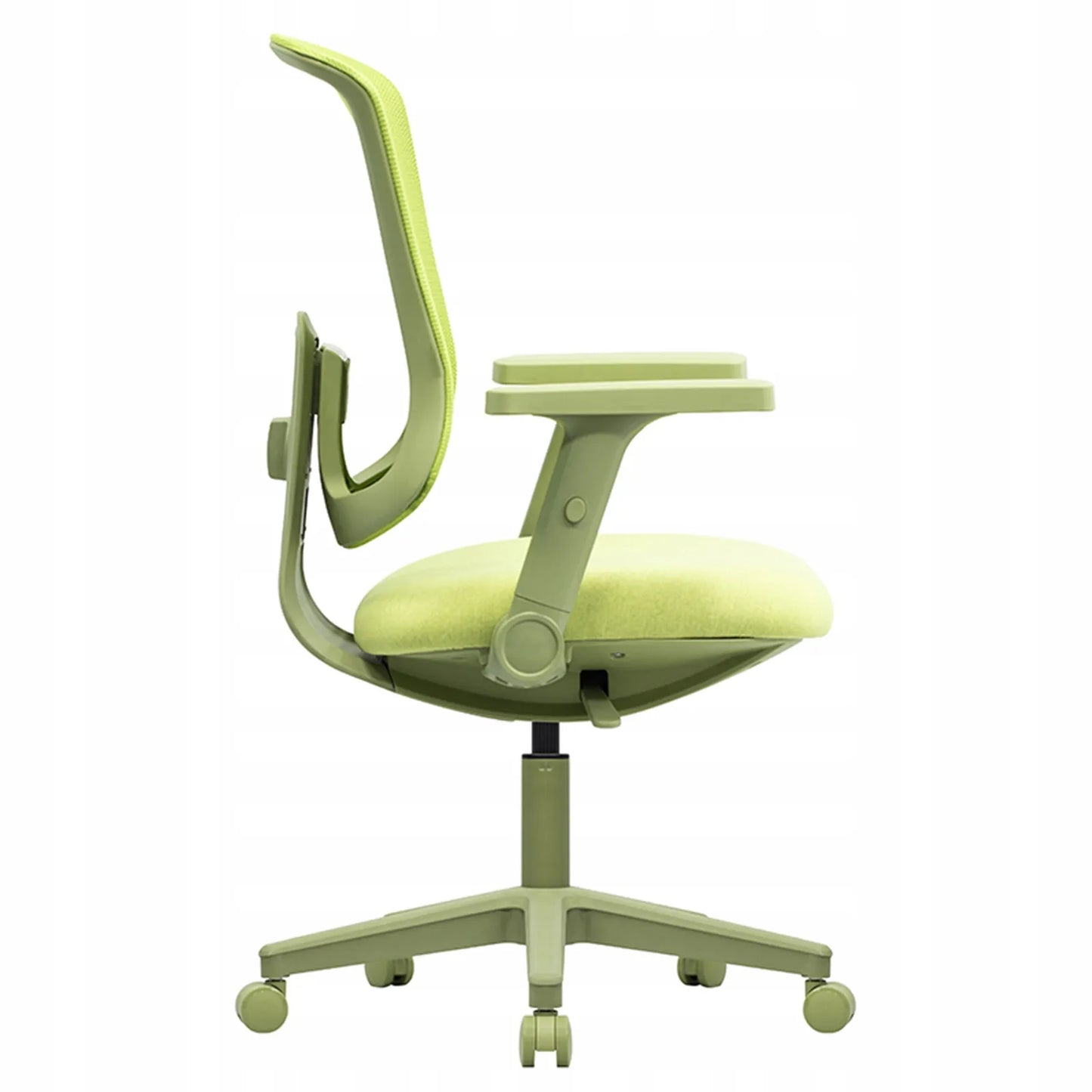 Ergonominė biuro kėdė Spacetronik, žalia, pasukama, reguliuojamo aukščio