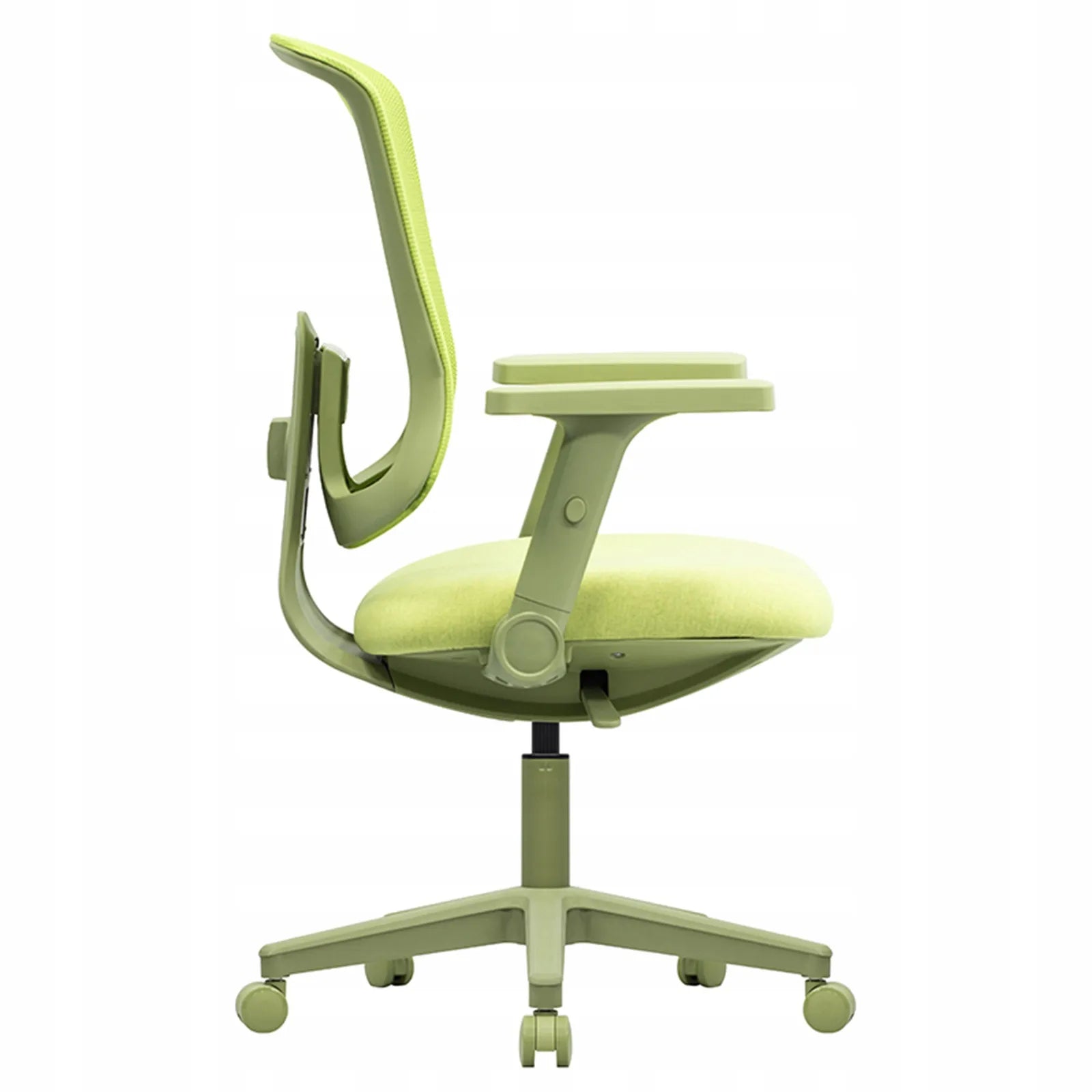 Ergonominė biuro kėdė Spacetronik, žalia, pasukama, reguliuojamo aukščio
