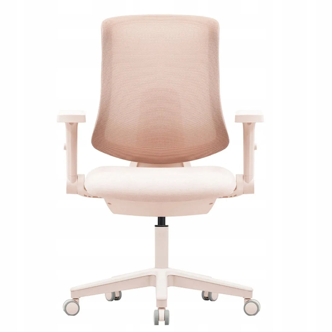 Ergonominė rožinė darbo kėdė Spacetronik Retto su reguliuojamu aukščiu 47-57 cm