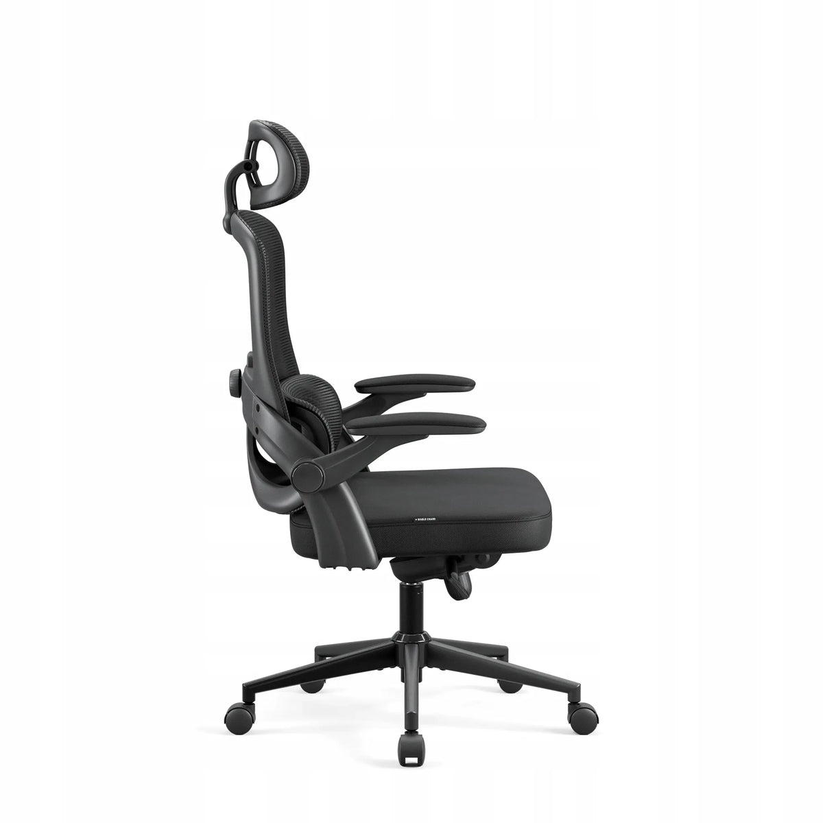 Ergonomiška biuro kėdė „Diablo Chairs V-Light“, juoda
