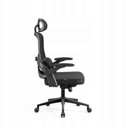 Ergonomiška biuro kėdė „Diablo Chairs V-Light“, juoda