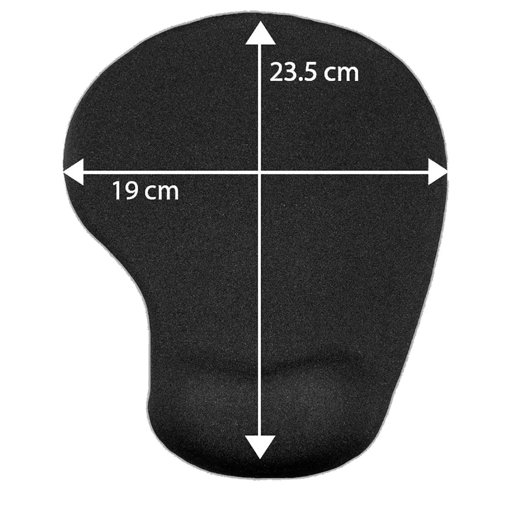 Ergonomiškas pelės kilimėlis su geliniu riešo atrama