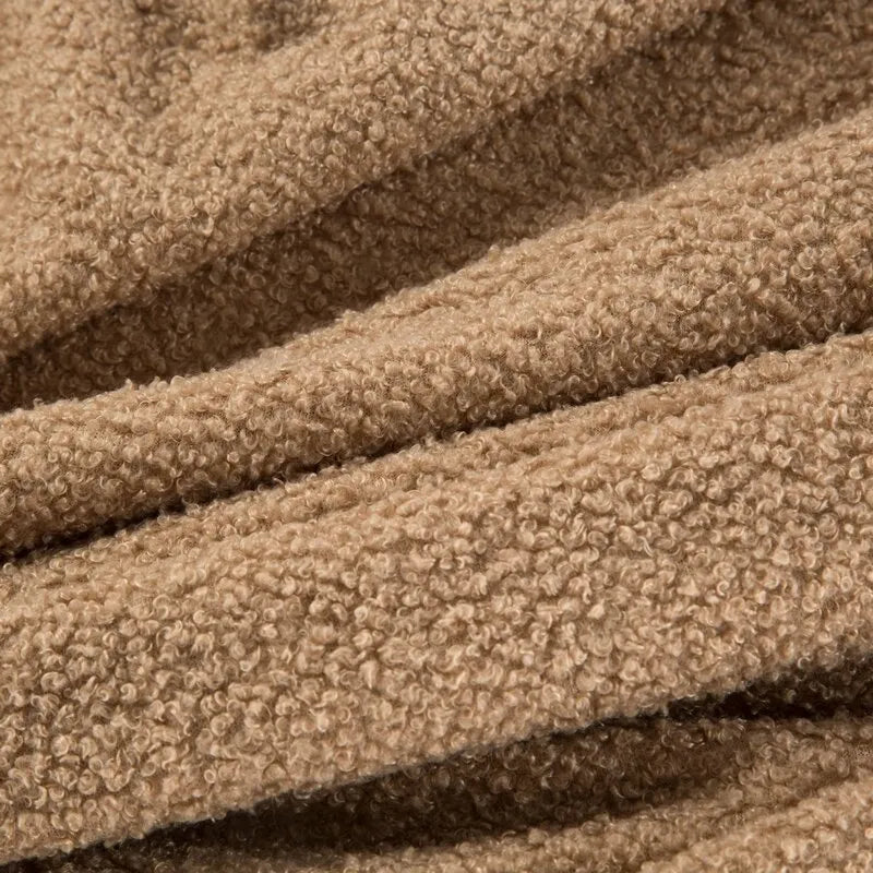 „Eurofirany Bukla“ smėlio spalvos pledas–užtiesalas, 150 × 200 cm