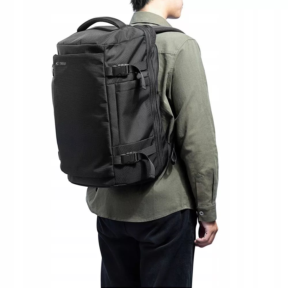 Tech-Protect Defender S40 kelioninė kuprinė nešiojamam kompiuteriui 40L, juoda