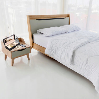 LAIKRODŽIŲ DĖŽUTĖ PAPUOŠALŲ ORGANIZATORIUS 6 SKYRIŲ JUODA STILINGA