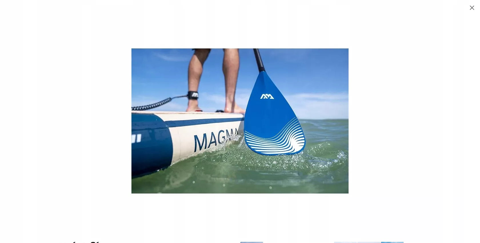 SUP lenta Aqua Marina Magma 11´2" X33"X6" BT-23MAP Earth Wave