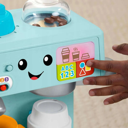 „Fisher-Price“ edukacinis interaktyvus kavos aparatas su šviesos ir garso efektais
