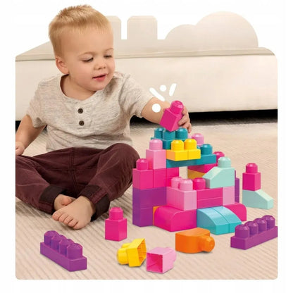 Fisher-Price MEGA BLOKS didelis krepšys su 60 kaladėlių DCH54