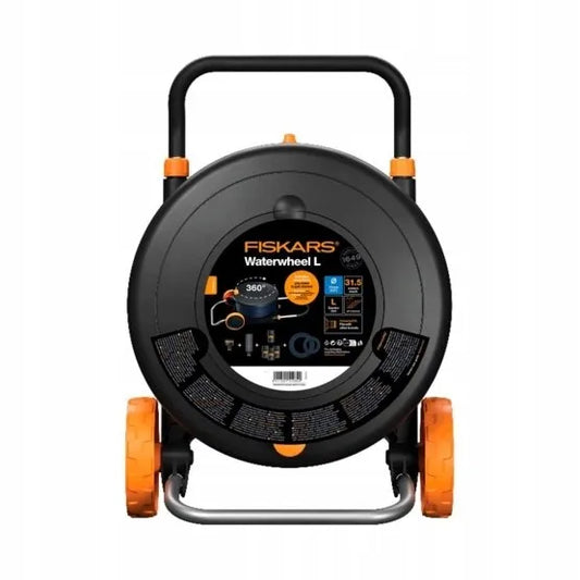 FISKARS COMFORT L Sodo žarna su rite - Vežimėlis su ratukais 30 m 13 mm
