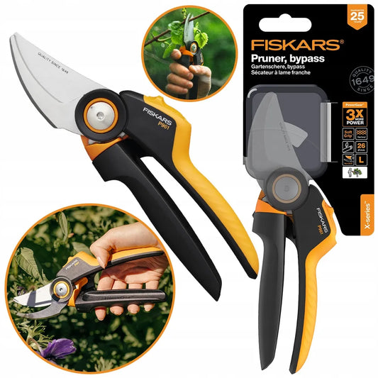 FISKARS X-SERIES P961 vienrankės žirklės šakoms ir ūgliams