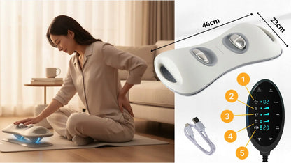 Fit4Med EMS juosmeninės dalies nugaros masažuoklis – tempimas, šildymas, skausmo malšinimas