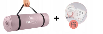 Fit.Me jogos kilimėlis – minkštas, 1,5 cm storio, treniruočių fitneso kilimėlis