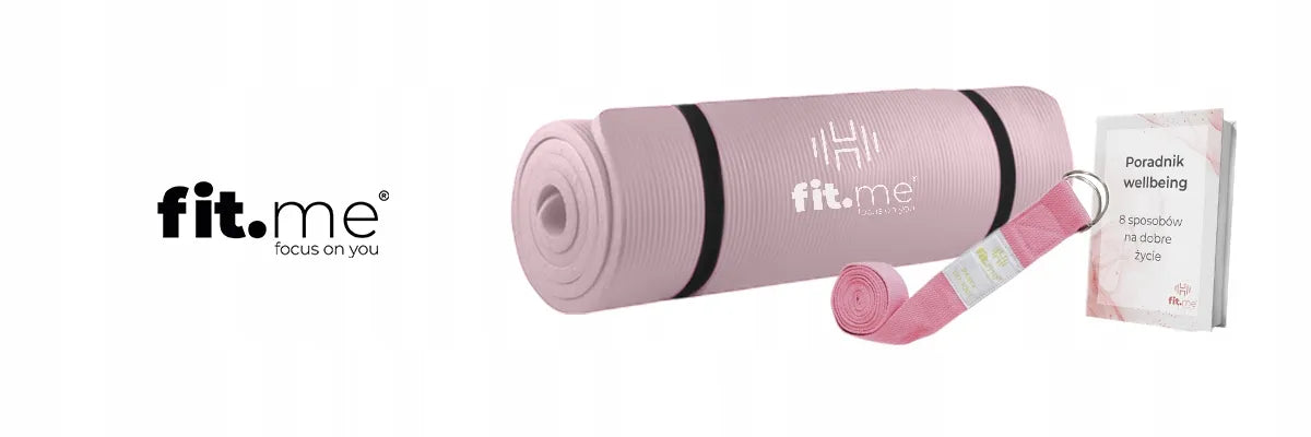 Fit.Me jogos kilimėlis – minkštas, 1,5 cm storio, treniruočių fitneso kilimėlis