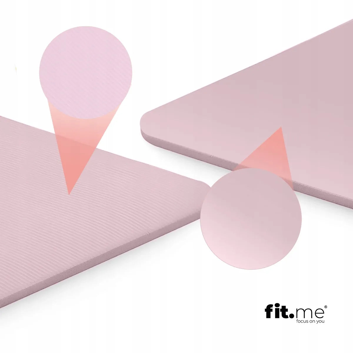 Fit.Me jogos kilimėlis – minkštas, 1,5 cm storio, treniruočių fitneso kilimėlis
