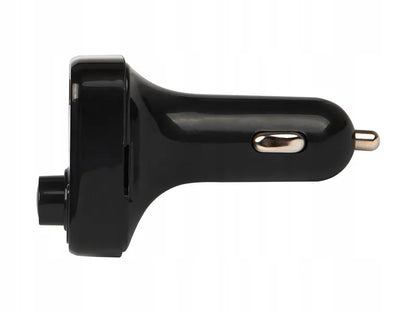 FM „Bluetooth“ siųstuvas, automobilinis įkroviklis, USB rinkinys, MP3, 2x USB, CVC