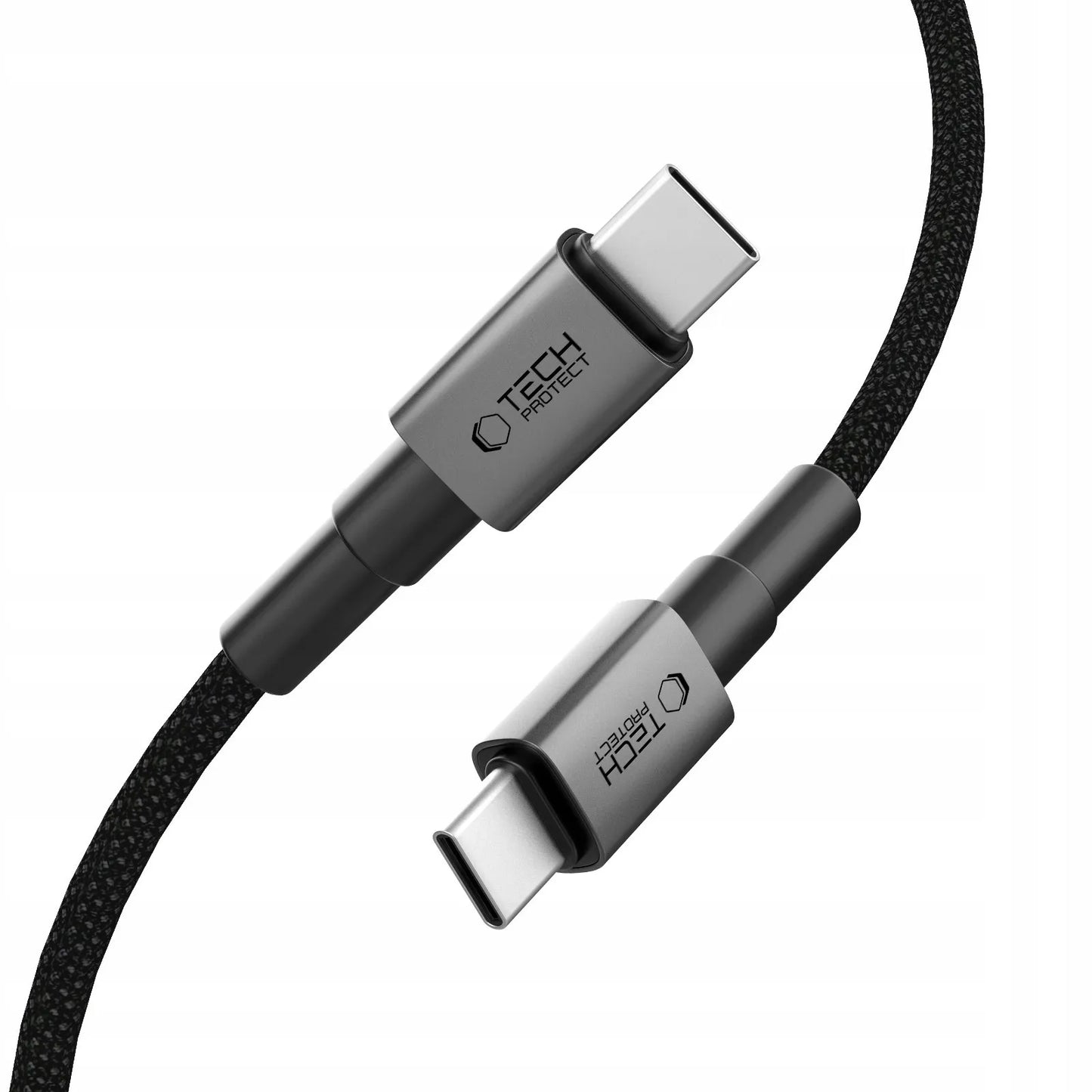 FM siųstuvas LED automobilinis įkroviklis Bluetooth USB + Type-C laidas 50 cm