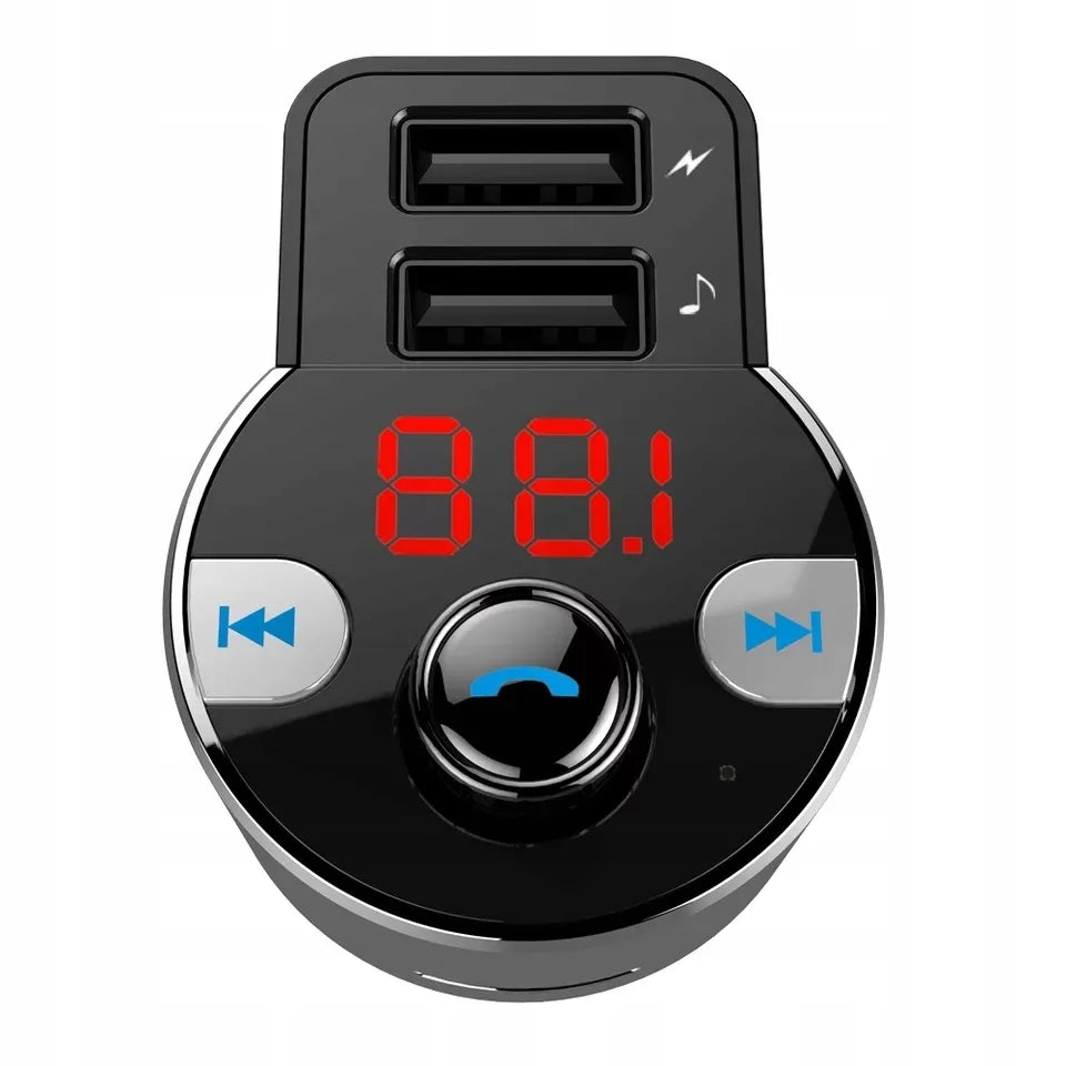 FM siųstuvas TechniSat DIGICAR 1 BT „Bluetooth 5.0“ laisvų rankų įranga su USB