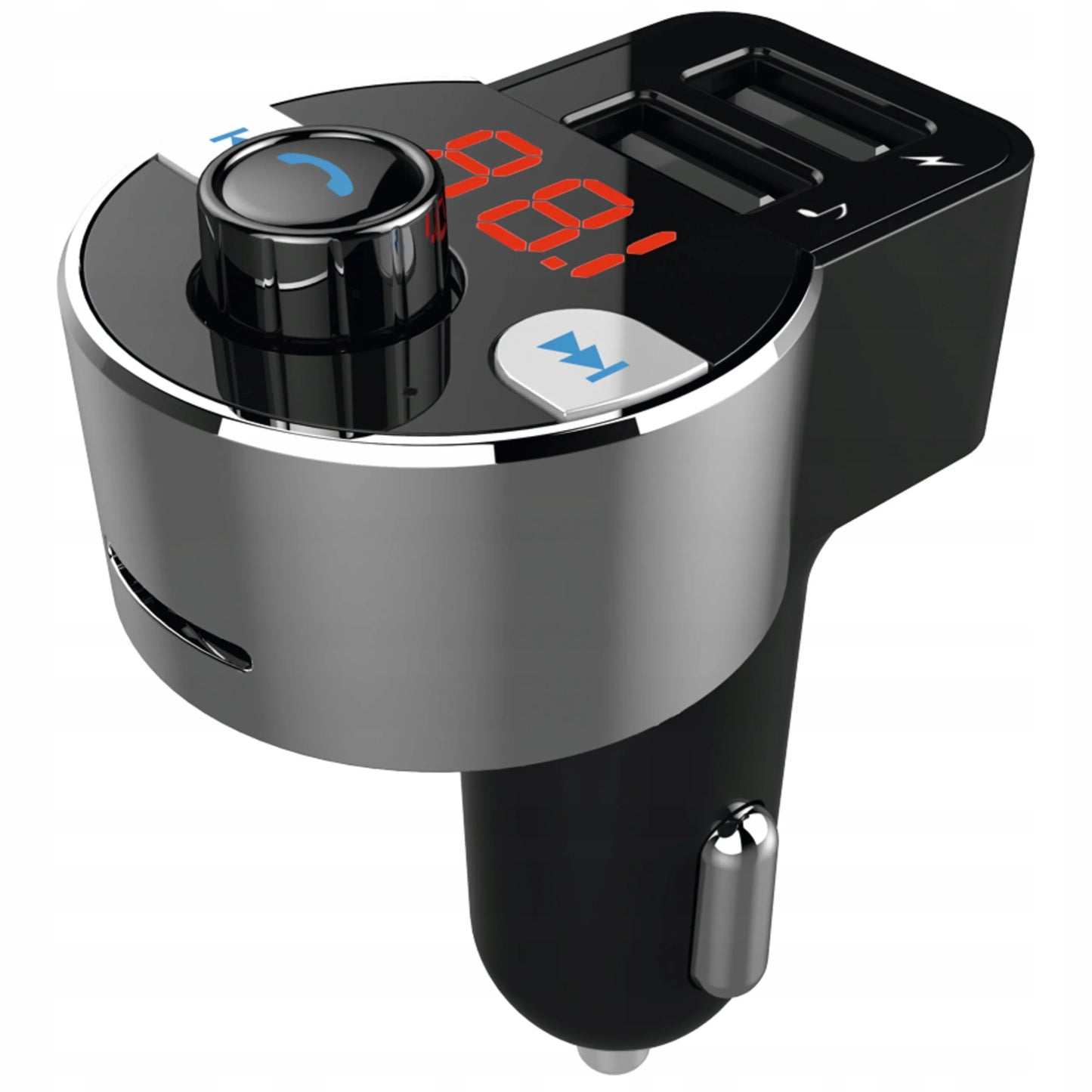 FM siųstuvas TechniSat DIGICAR 1 BT „Bluetooth 5.0“ laisvų rankų įranga su USB