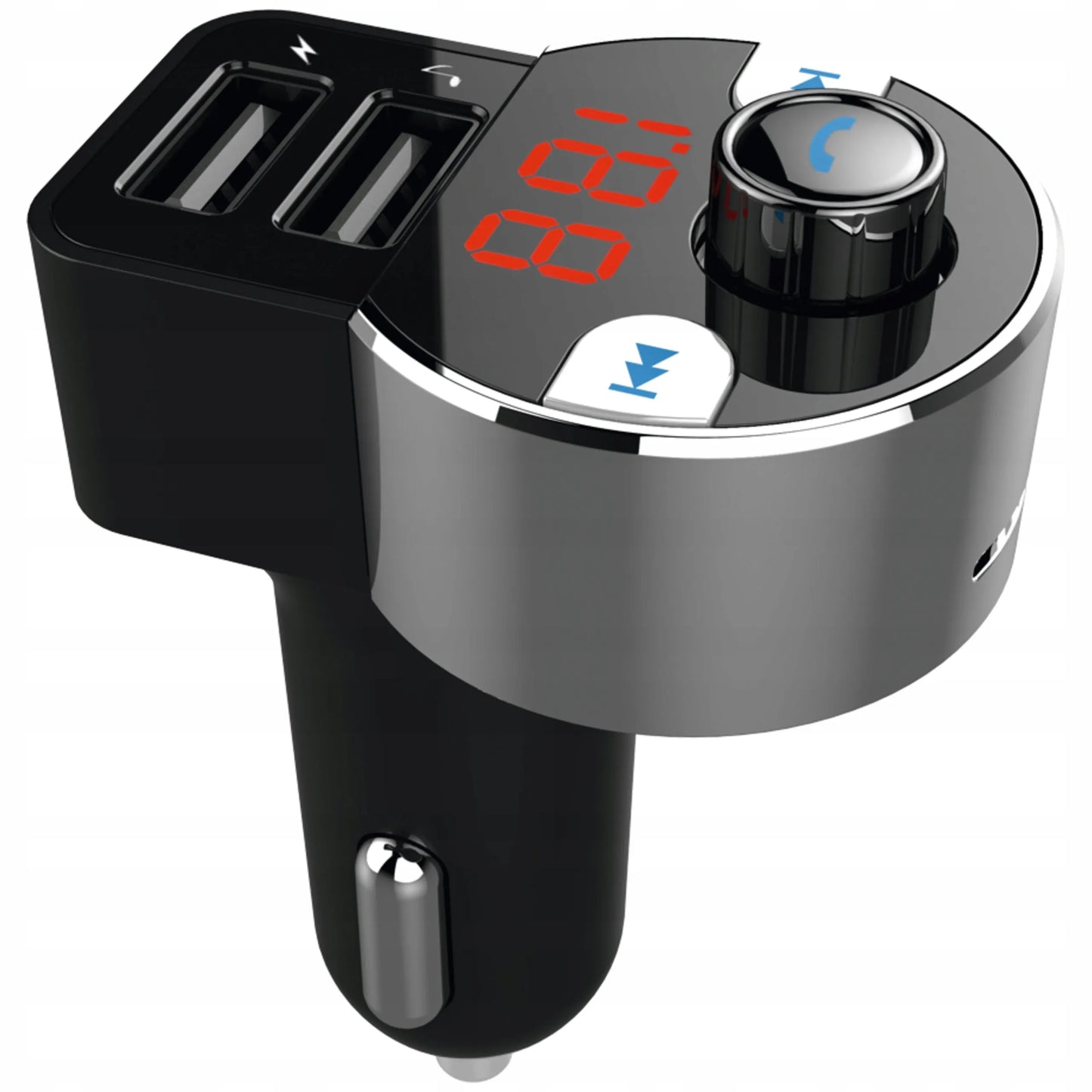 FM siųstuvas TechniSat DIGICAR 1 BT „Bluetooth 5.0“ laisvų rankų įranga su USB